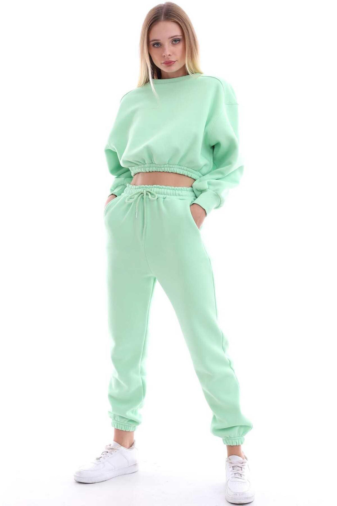 ELS Elastic Waist Tracksuit Set - Mint - Boulder