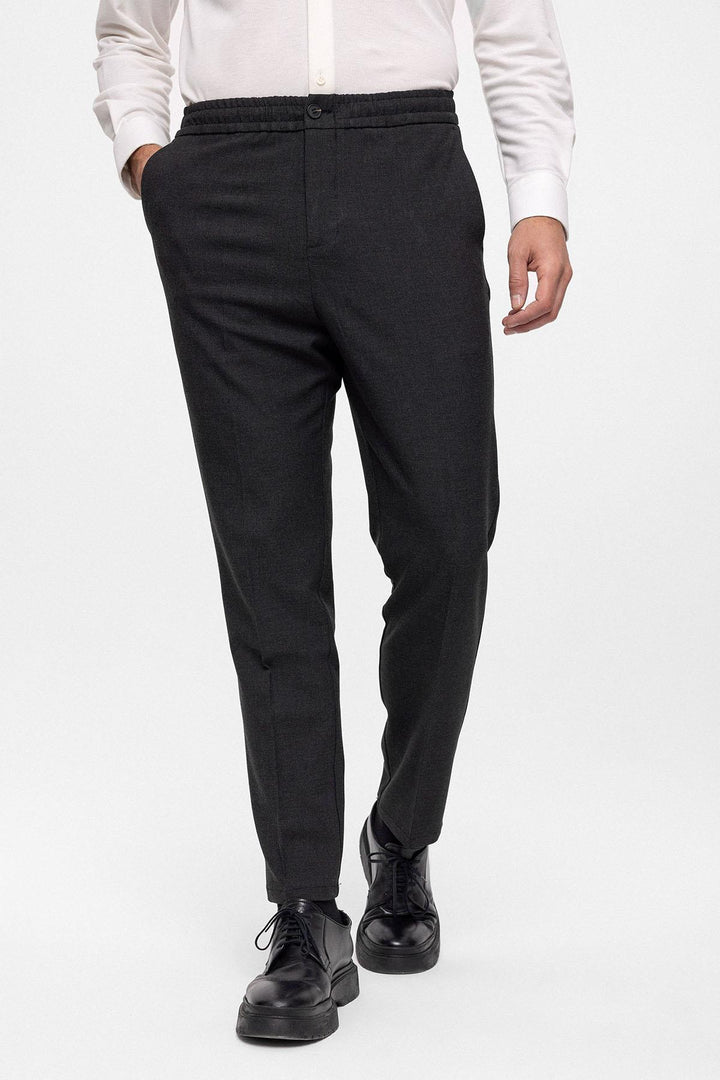 ANT Regular Fit Men's Trousers with Elastic Waist - Manchester