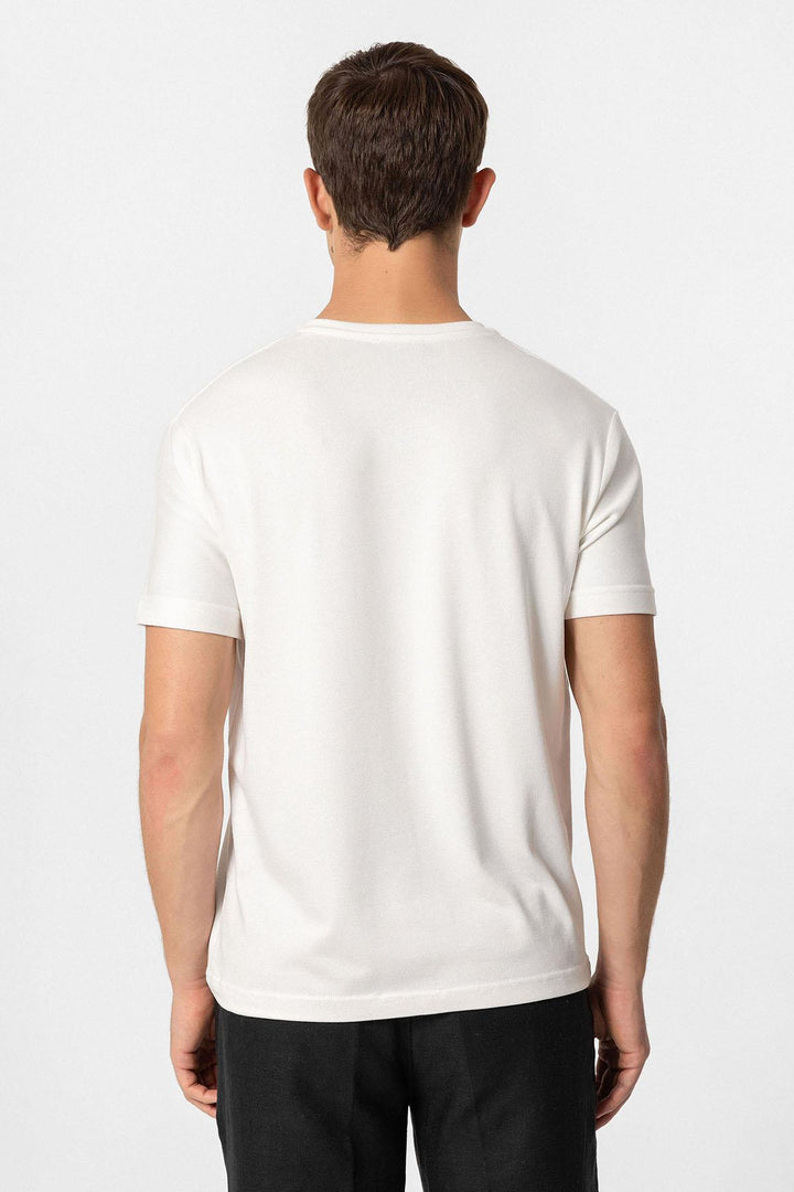 ANT Basic V-Neck Men's T-Shirt - Mount Vernon