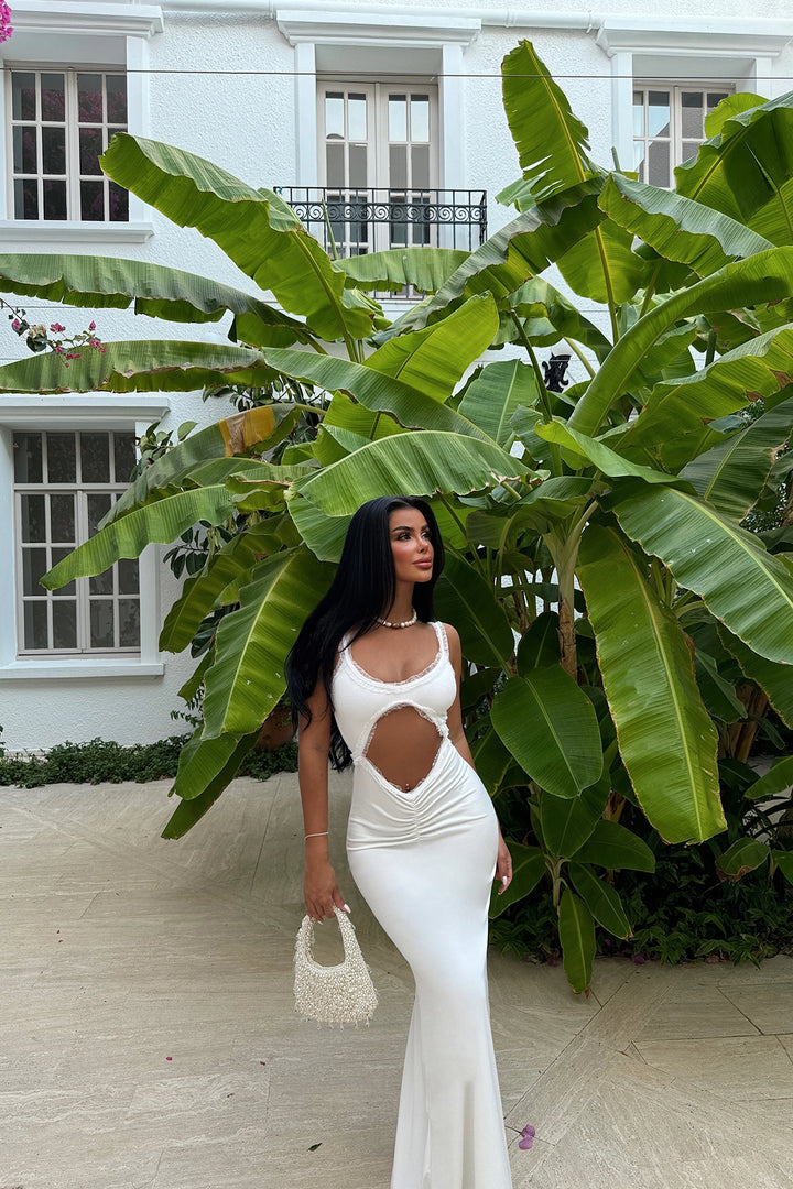 Eyy Women White White Defitally Dong Dress - Laguna Niguel