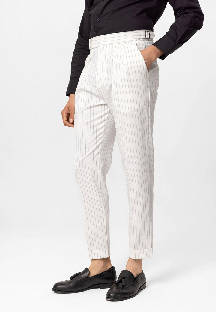 ANT High Waist Striped Men's Pants - Drogheda