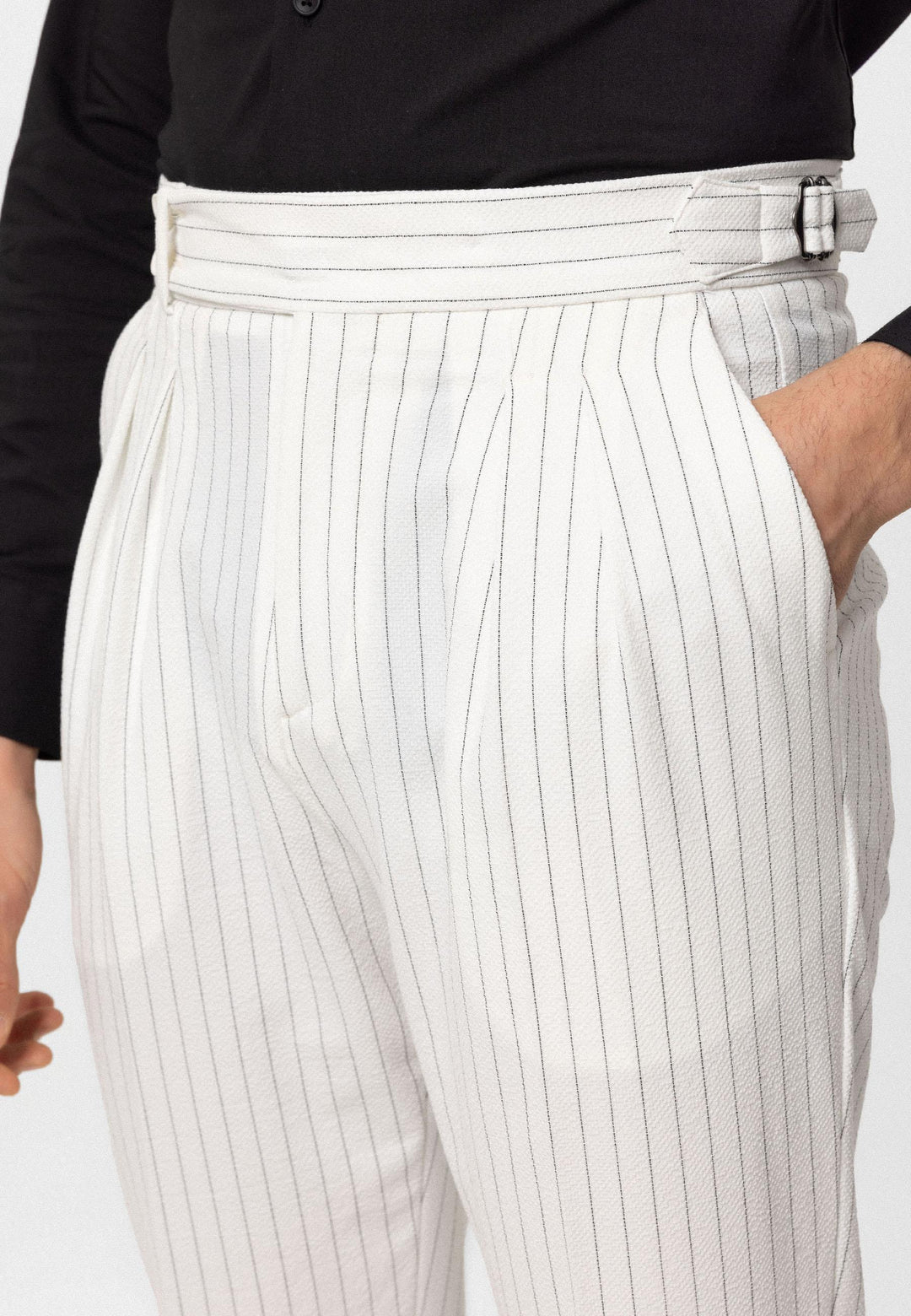 ANT High Waist Striped Men's Pants - Drogheda