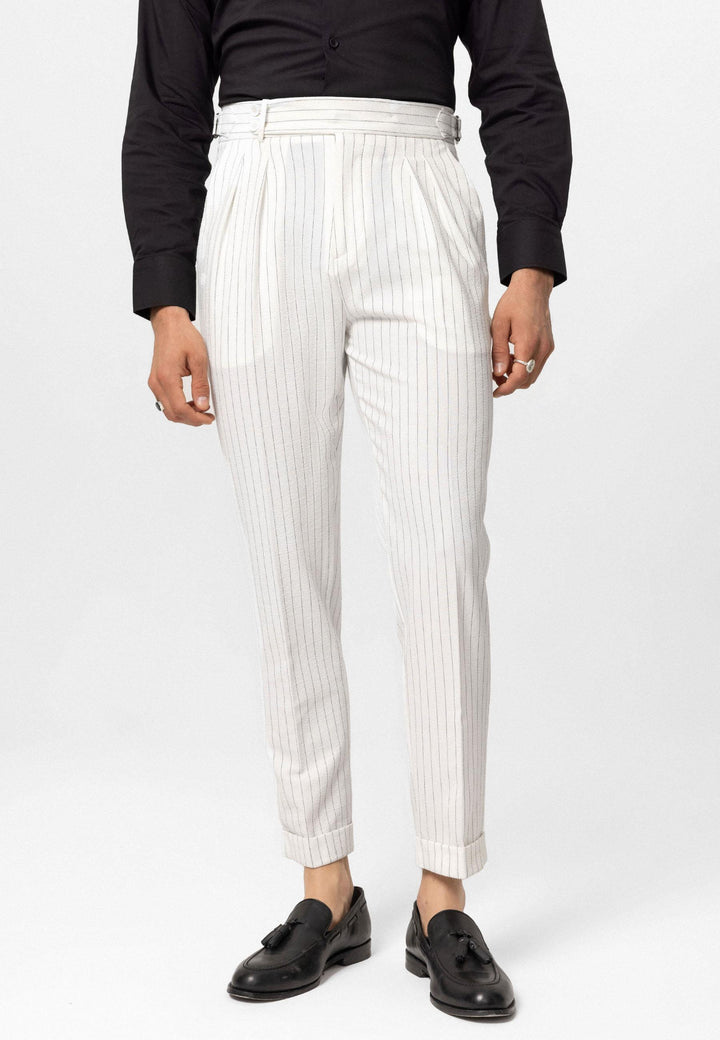 ANT High Waist Striped Men's Pants - Drogheda