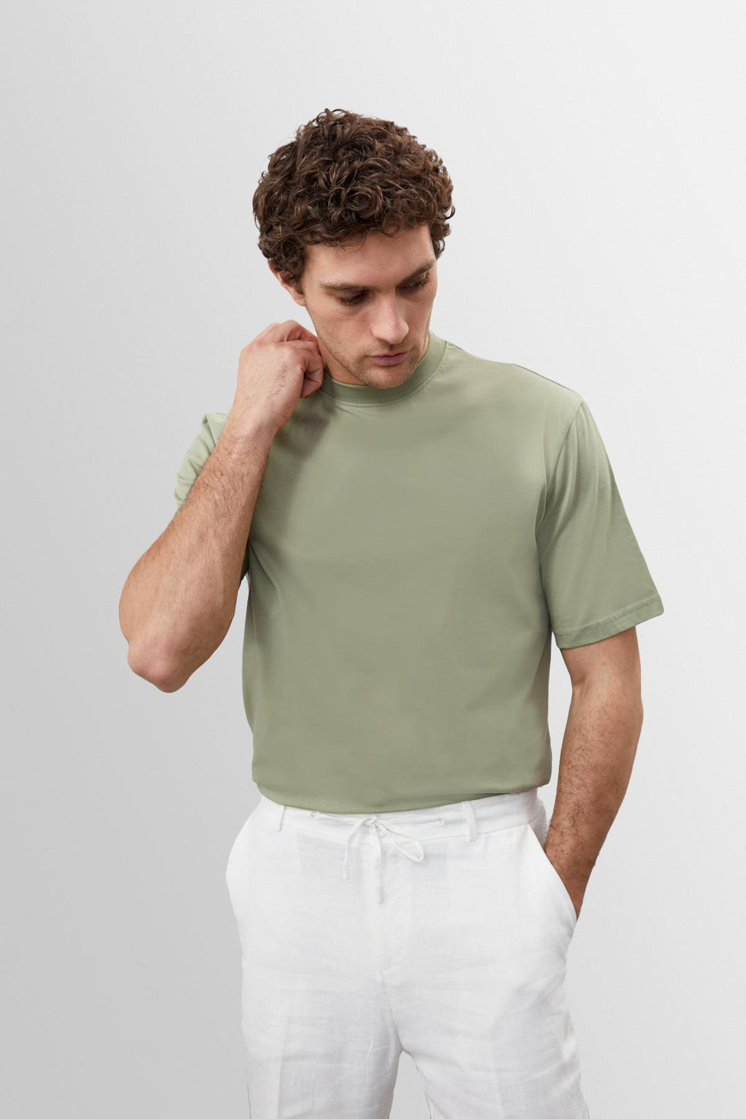 ANT Crew Neck Basic T-Shirt - Twin Falls