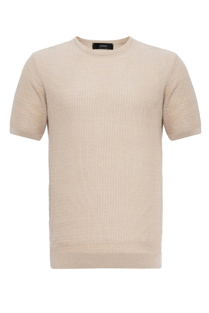 ANT Crew Neck Knitted Knitwear Men's T-Shirt - Marcq-en-Baroeul