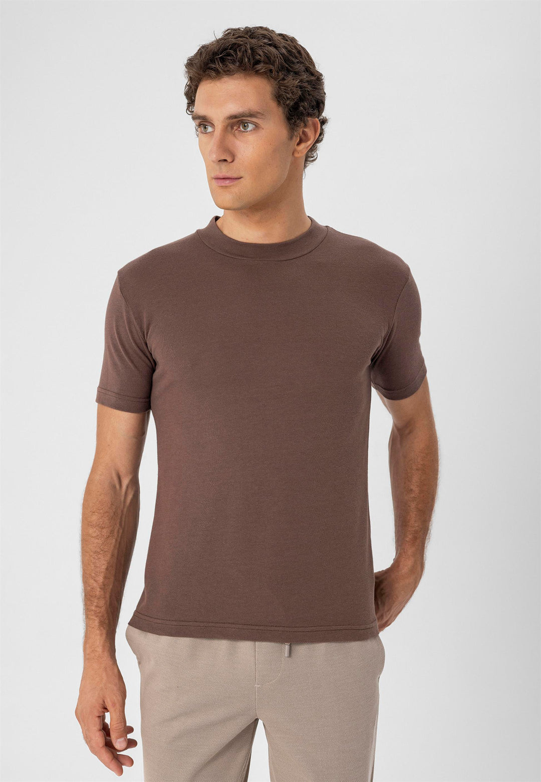 ANT Crew Neck Slim Fit T-Shirt - Ferrara