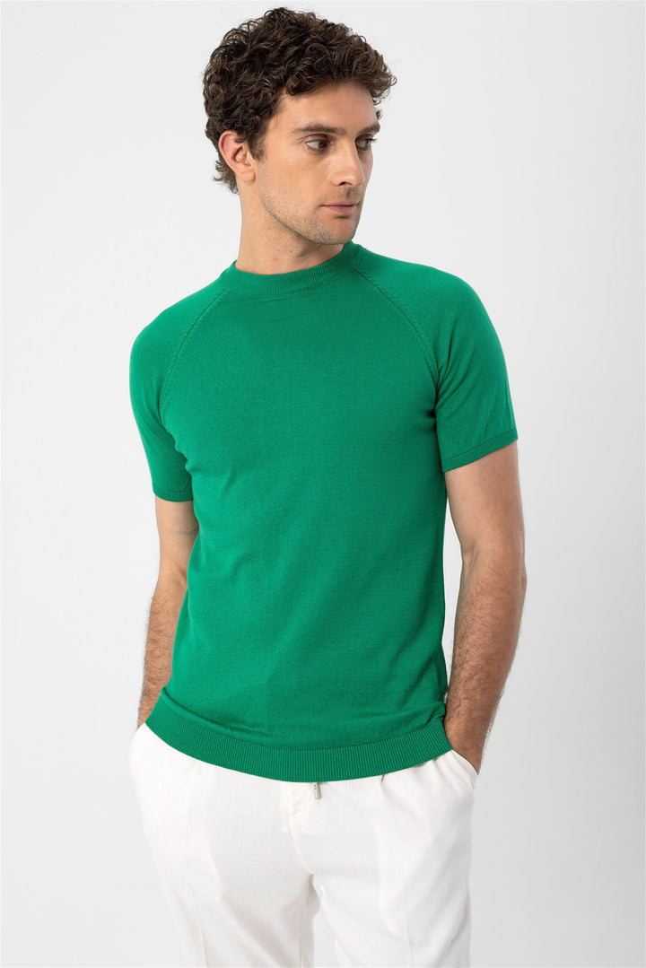 ANT Crew Neck Knitwear T-Shirt - North Miami Beach