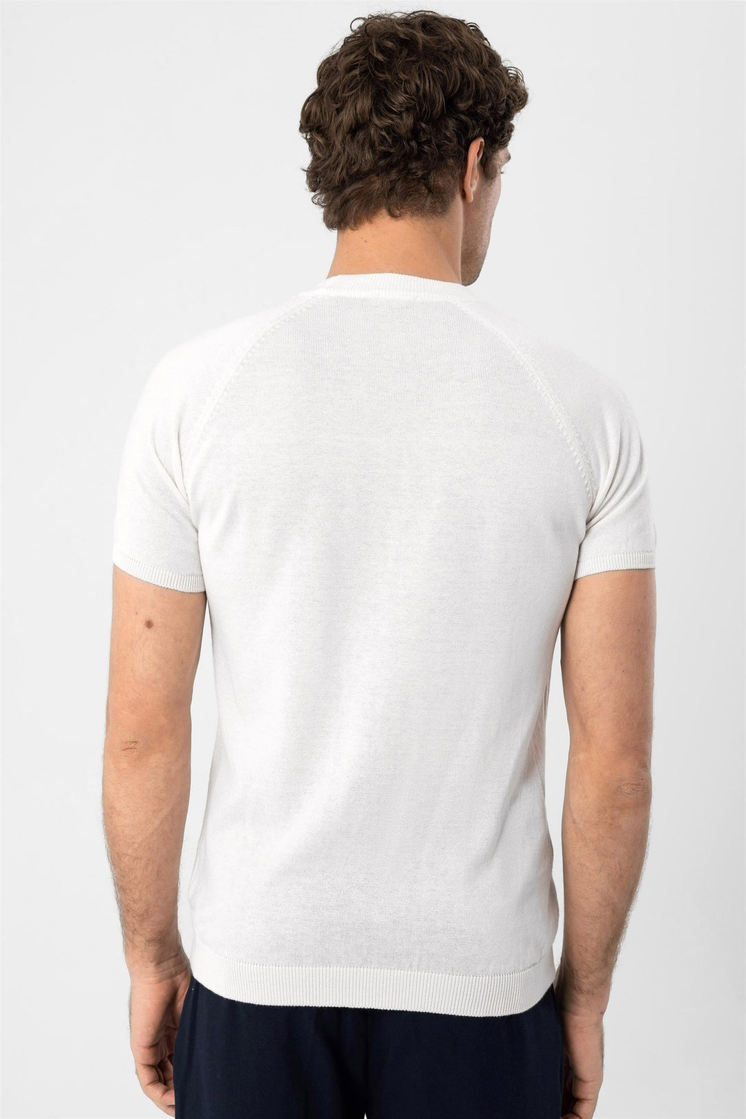 ANT Crew Neck Knitwear T-Shirt - Zacatelco