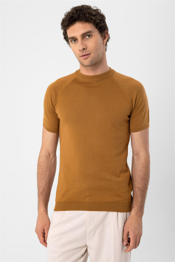 ANT Crew Neck Knitwear T-Shirt - Khrustalnyi