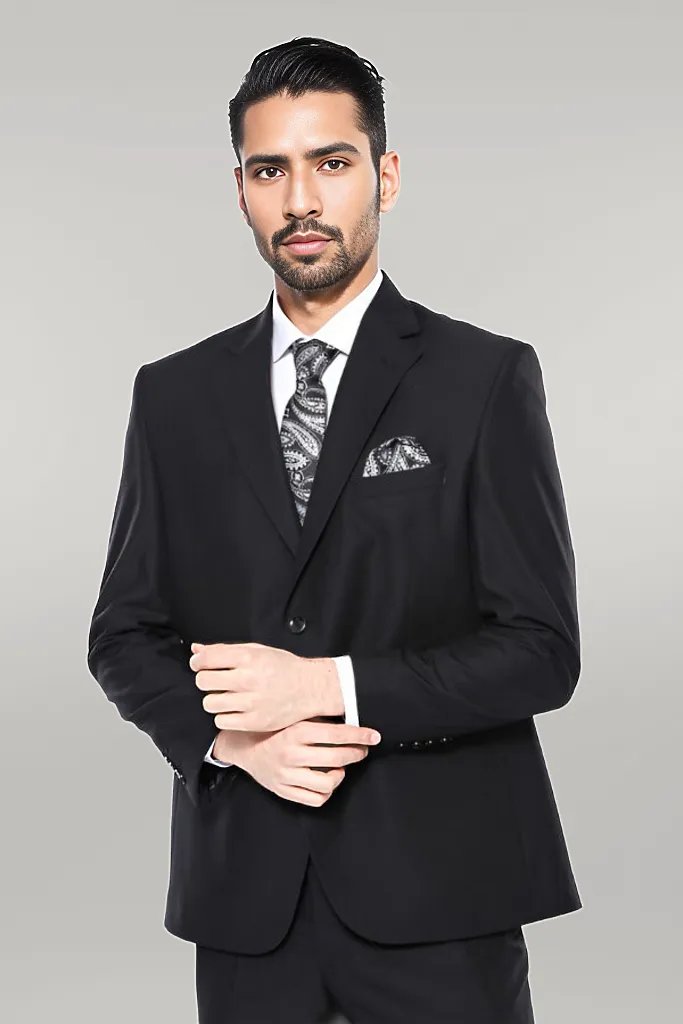 WSS Black 4 Drop Regular Suit  - Singen