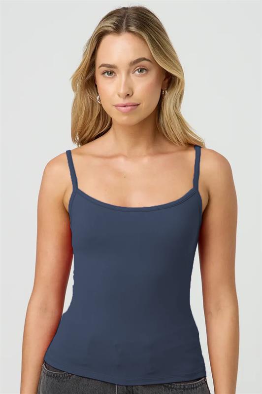 MDX Navy Blue Strappy Basic Women's Tank Top MG2094 - South Miami Heights