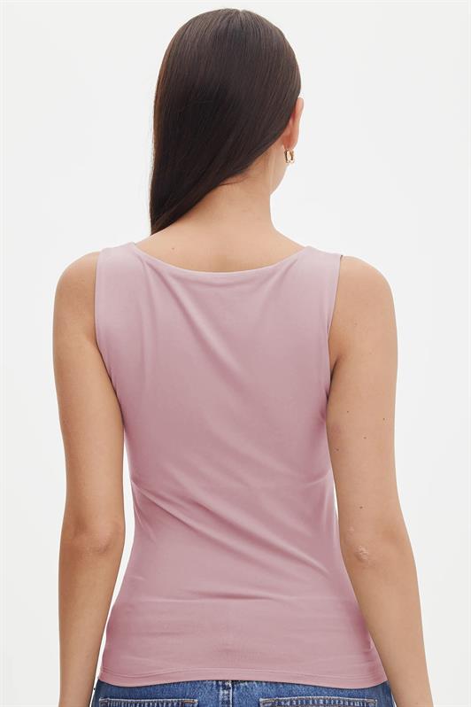 MDX Pink Thick Strap Women's Blouse MG1998 - Vyshneve