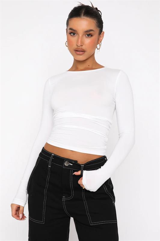 MDX White Basic Slim Slim's Bodysuit Mg1994 - Wilrijk