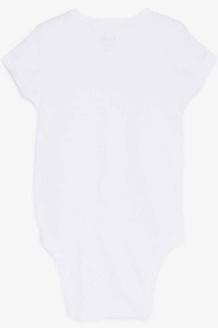 BRE Breeze Baby Snap Bodysuit لون سادة، 9 أشهر - 3 سنوات، إكرو - كليفلاند