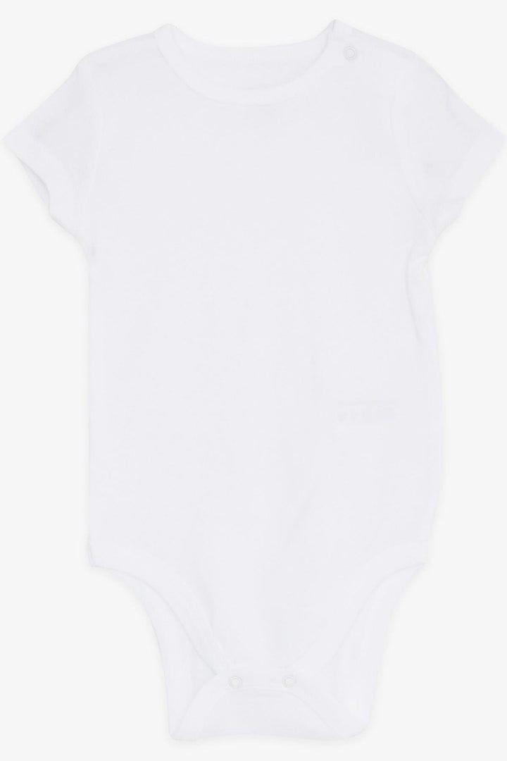 BRE Breeze Baby Snap Bodysuit لون سادة، 9 أشهر - 3 سنوات، إكرو - كليفلاند