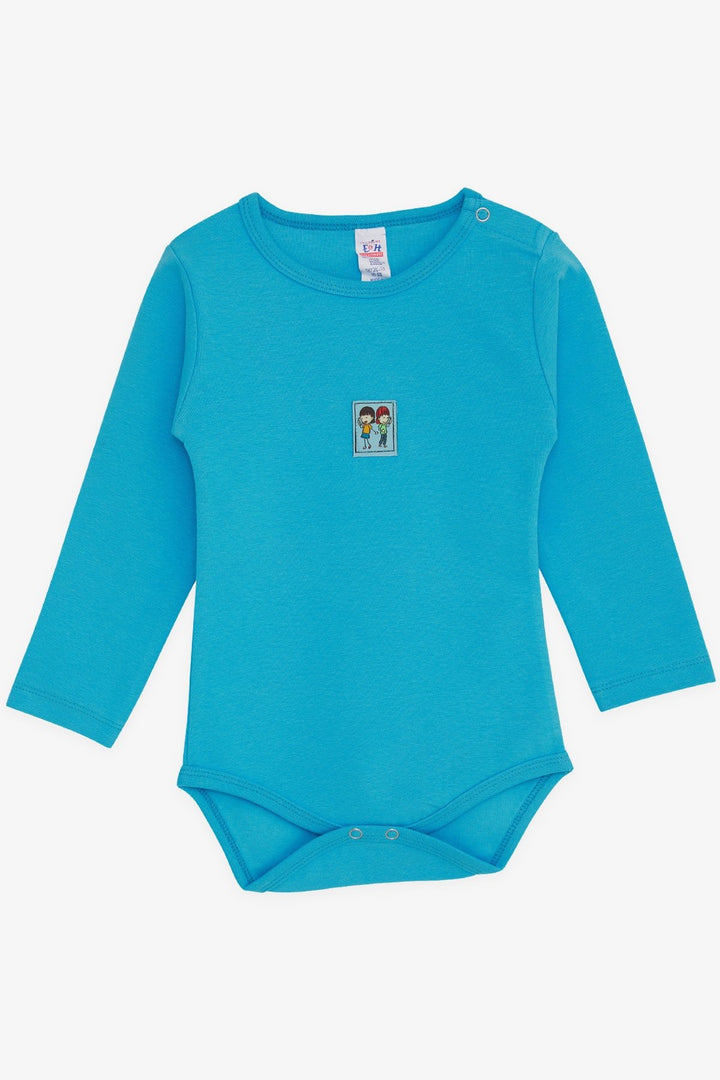 BRE Breeze Baby Boy Snap Bodysuit Friend Themed 9 Months-3 Years, Blue - Logroño