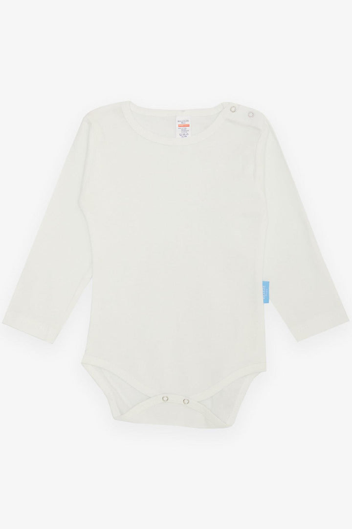 BRE Breeze Baby Boy Snap Bodysuit Basic 9 Months-3 Years, White - Marlborough