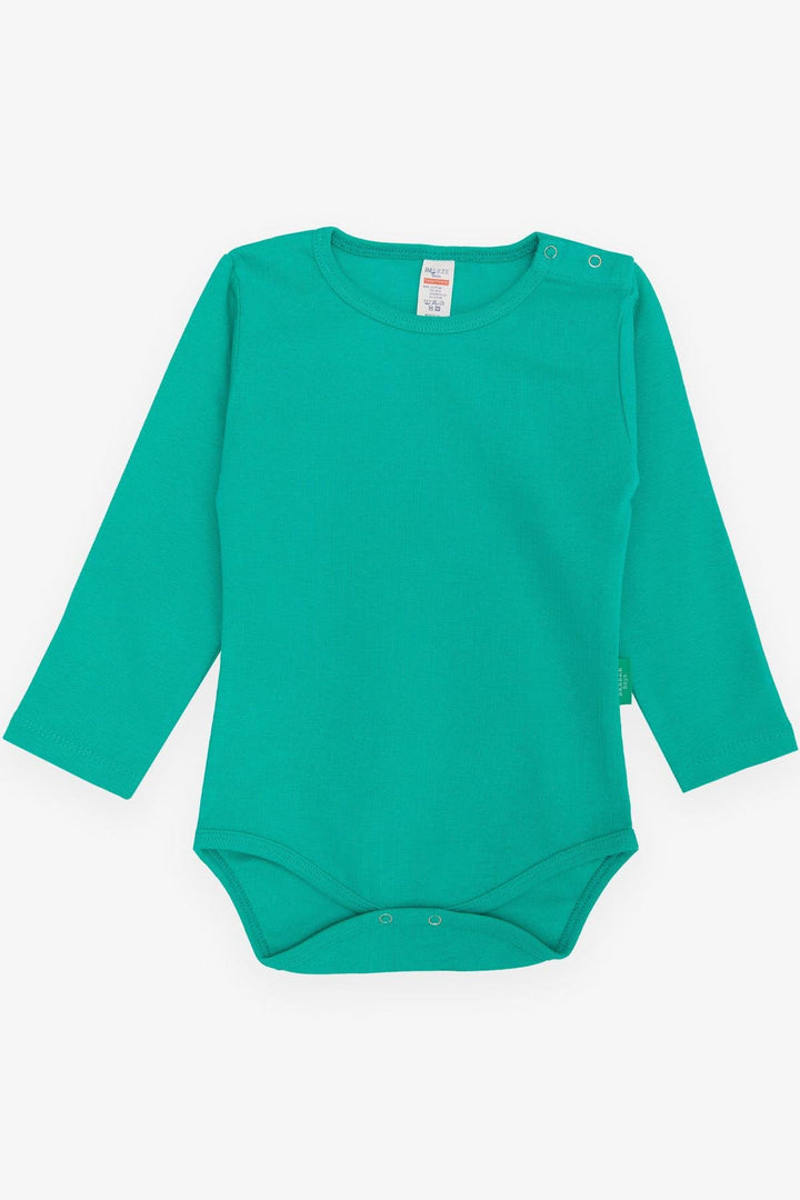 BRE Breeze Baby Boy Snap Bodysuit Basic 9 Months-3 Years, Green - Salina Cruz