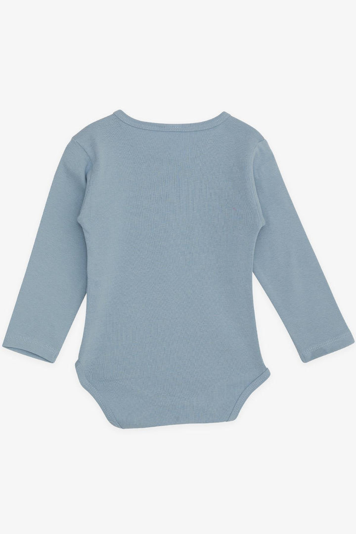 BRE Breeze Baby Boy Snap Bodysuit Small Mechanic 9 Months-3 Years, Ice Blue - Livry-Gargan