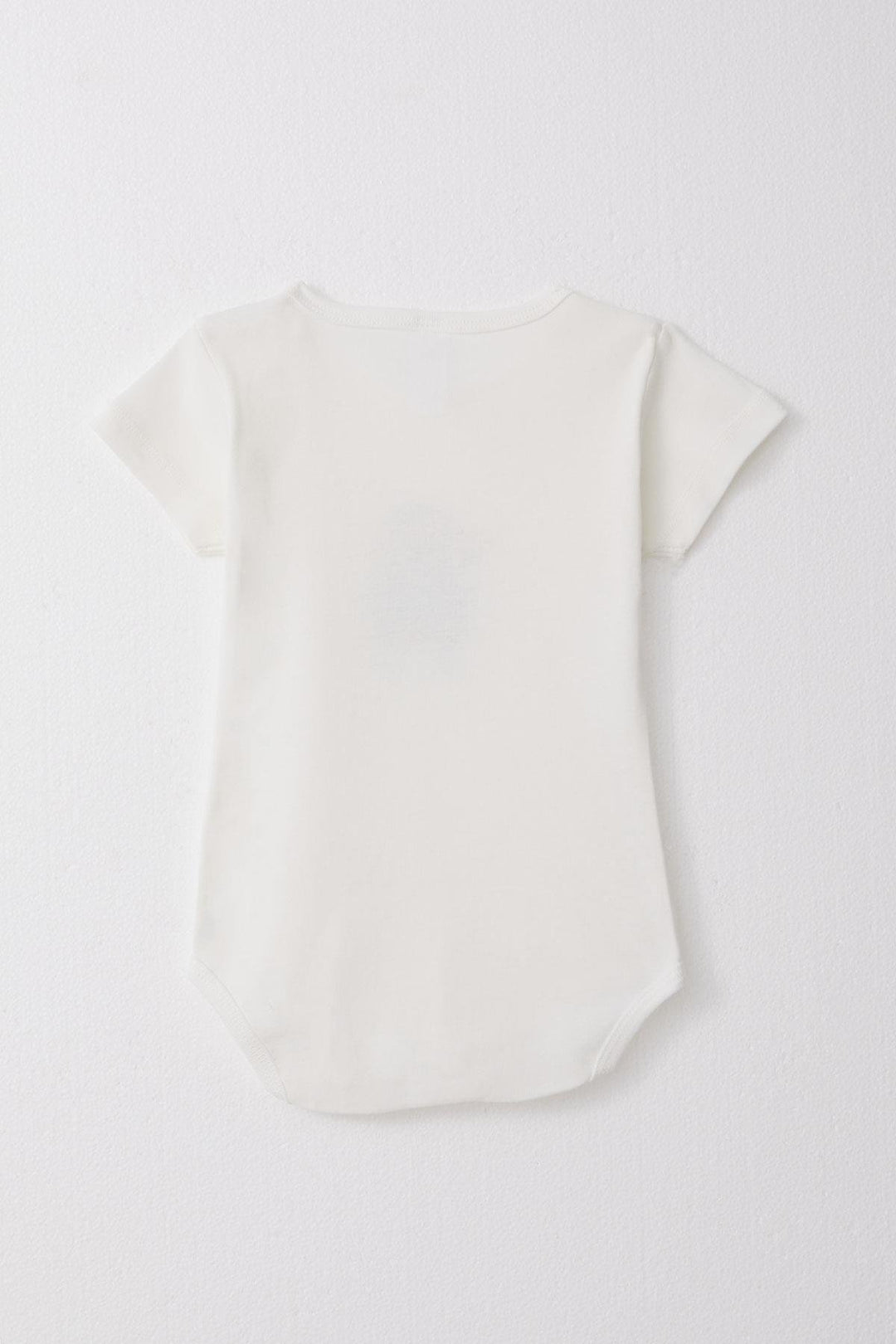 BRE Breeze Baby Boy Snap Fastener Bodysuit Happy Driver Bear 9 Months-3 Years, Ecru - Avondale