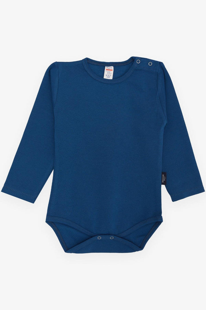 BRE Breeze Baby Boy Snap Bodysuit Basic 9 Months-3 Years, Navy Blue - New York