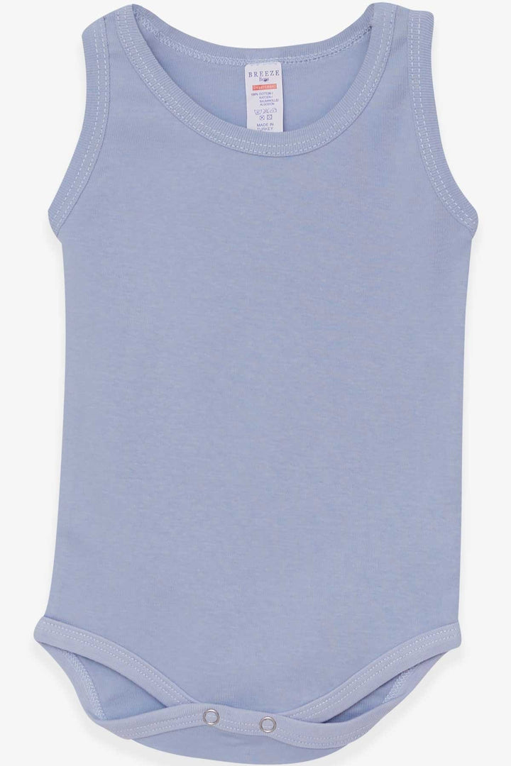 BRE Breeze Baby Boy Snap Bodysuit 9 Months-3 Years, Baby Blue - Cary