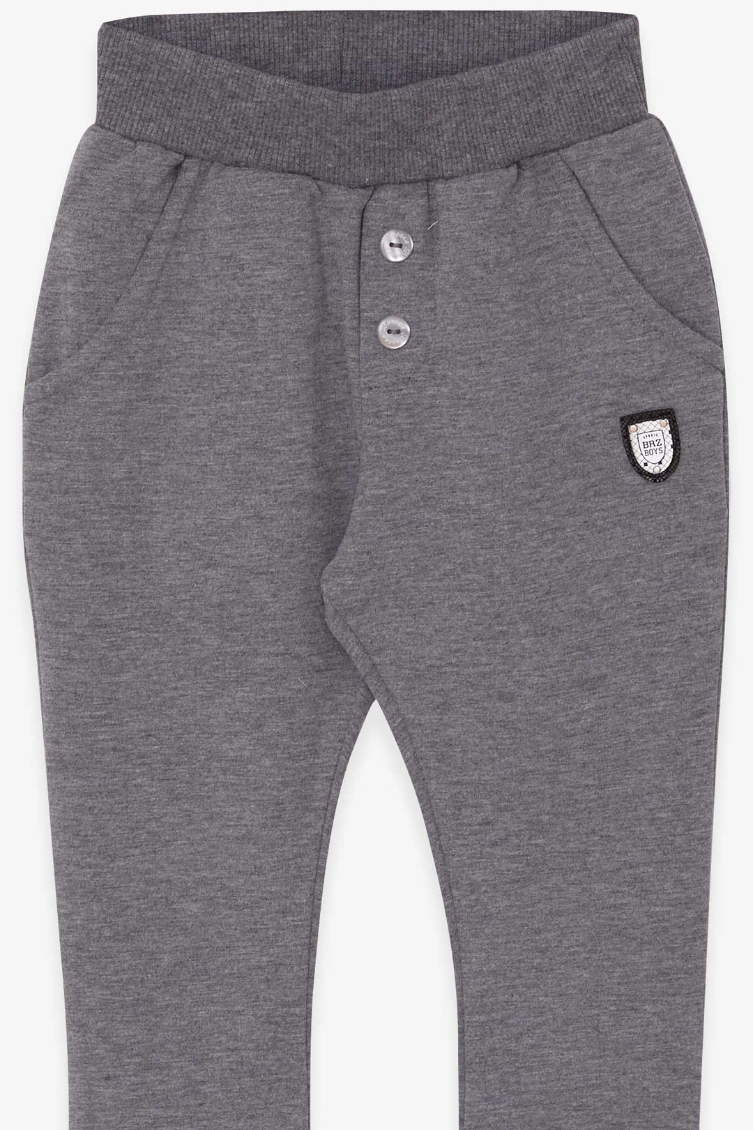 BRE Breeze Baby Boy Sweatpants Armalı Basic 9 Months-3 Years, Dark Grey Melange - Nijkerk