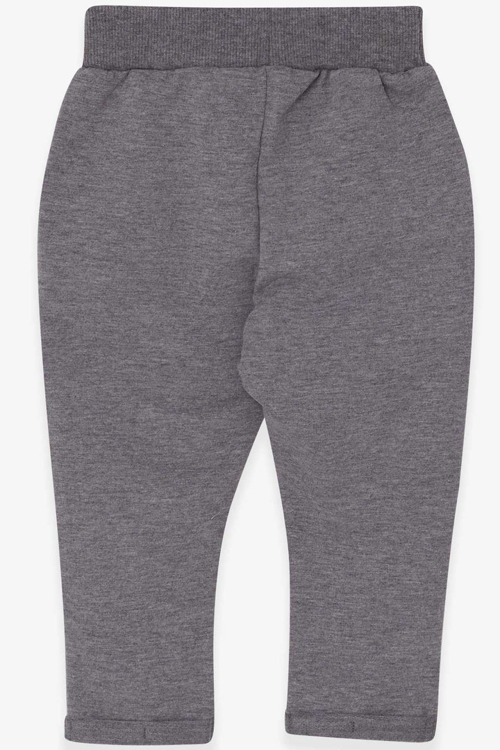 BRE Breeze Baby Boy Sweatpants Armalı Basic 9 Months-3 Years, Dark Grey Melange - Nijkerk