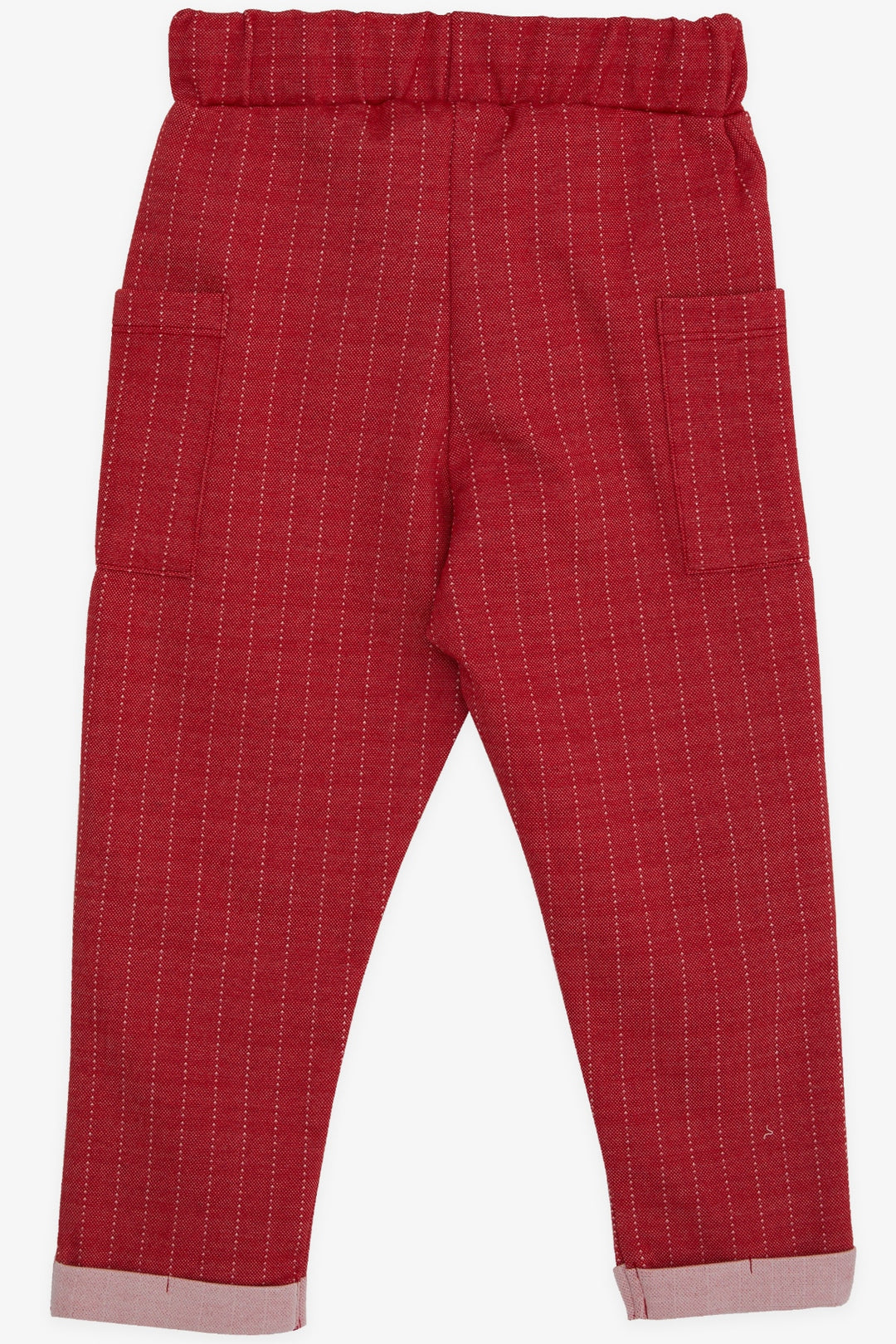 BRE Breeze Baby Boy Sweatpants with Side Pockets Striped 9 Months-3 Years, Orange Blossom - Jurupa Valley