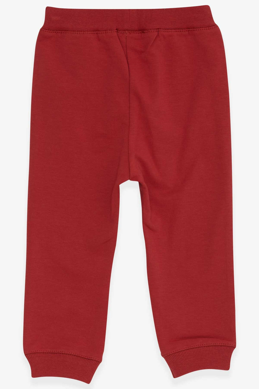 BRE Breeze Baby Boy Sweatpants Printed with Text 9 Months-3 Years, Terracotta - Lemgo