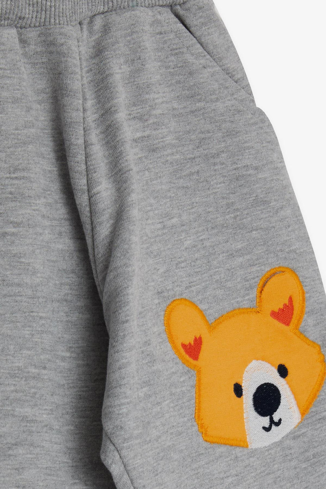 BRE Breeze Baby Boy Tracksuit with Bear Embroidery 9 Months-3 Years, Mustard Yellow - Filderstadt