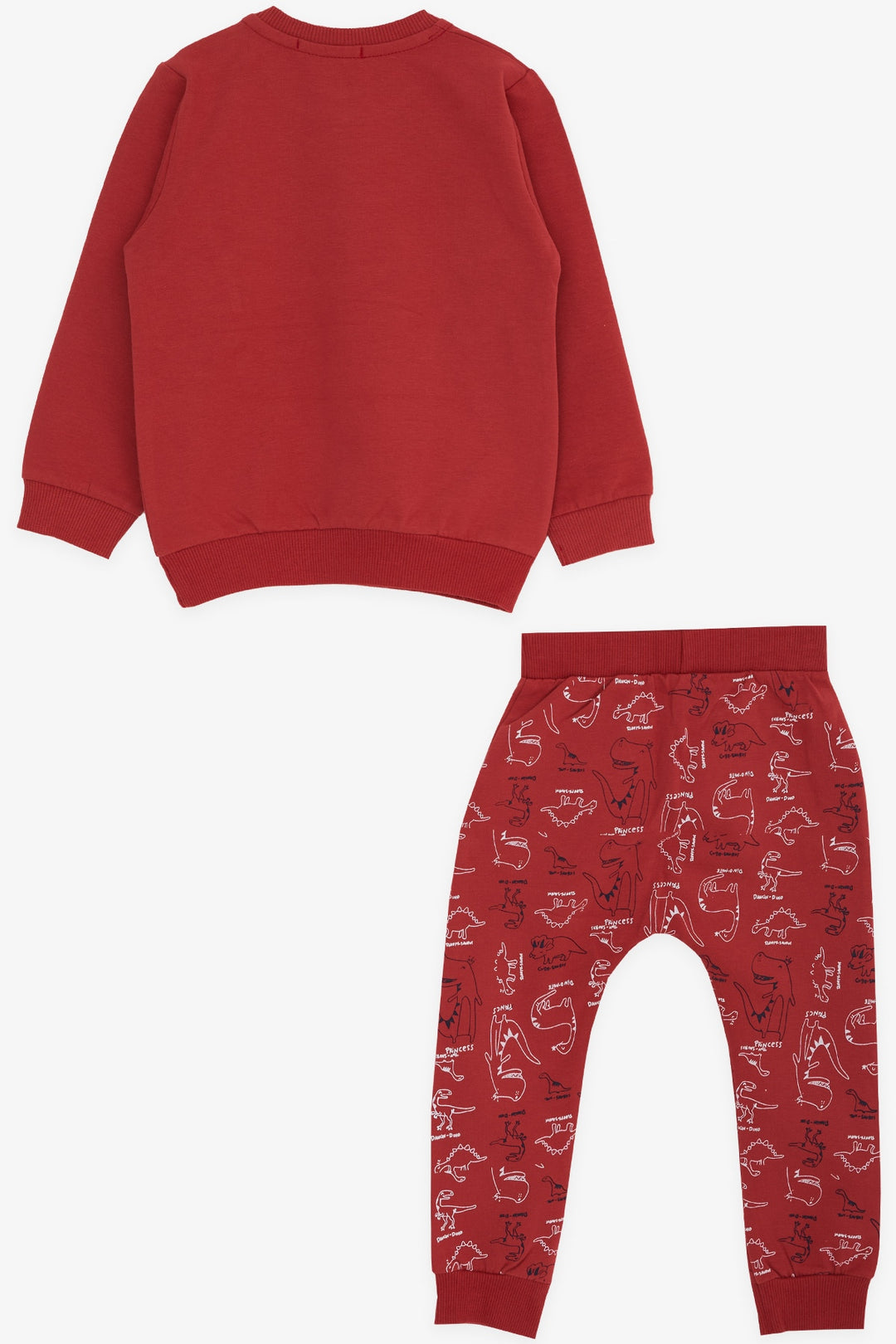 BRE Breeze Baby Boy Tracksuit Dinosaur Printed 9 Months-3 Years, Terracotta - Aveiro