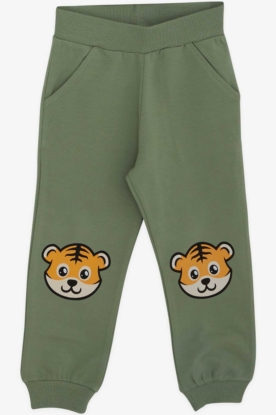 BRE Breeze Baby Boy Tracksuit Tiger Printed 9 Months-3 Years, Beige Melange - Santo Domingo Tehuantepec