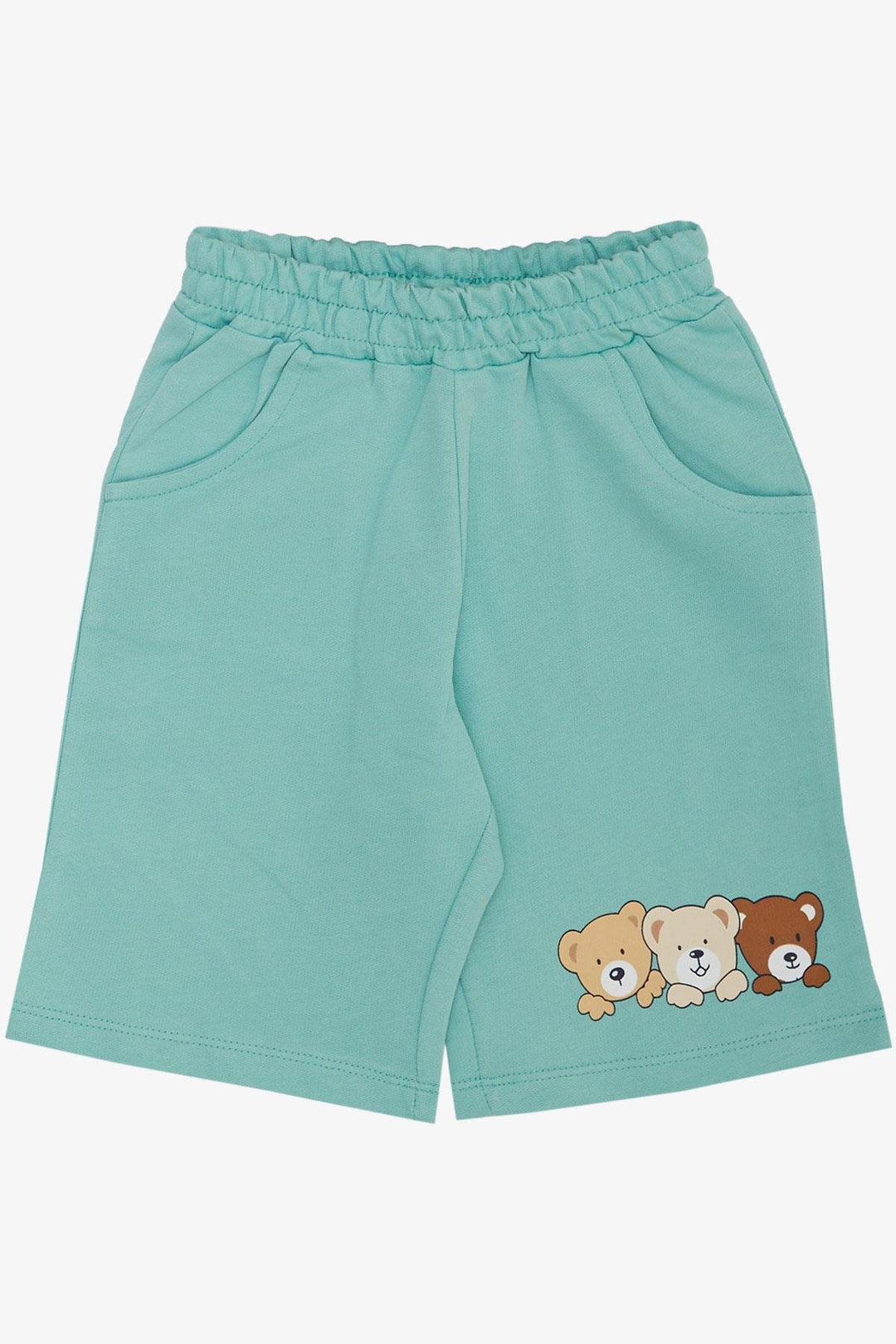 BRE Breeze Baby Boy Shorts Set Cute Friends Printed 9 Months-3 Years, Beige - Homestead