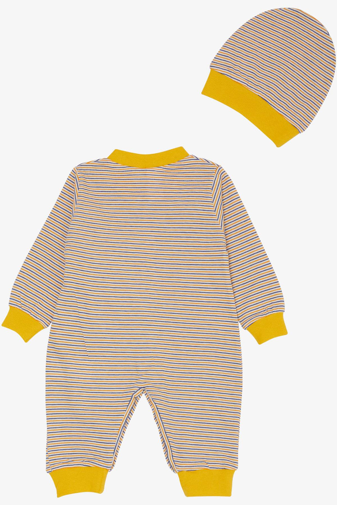 BRE Breeze Baby Boy Romper Striped 0-6 Months, Mixed Color - Bridgeport