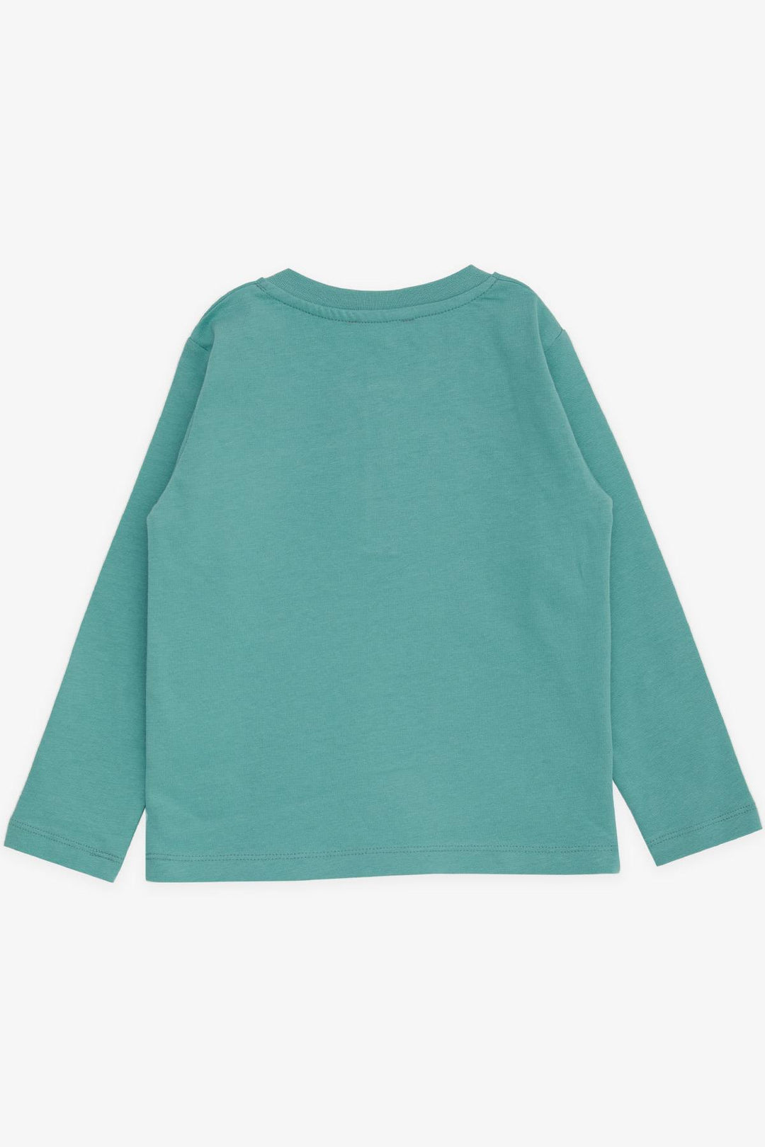 BRE Breeze Baby Boy Long Sleeve T-Shirt with Pocket Buttoned Arm Logo 9 Months-3 Years, Mint Green - Wigan