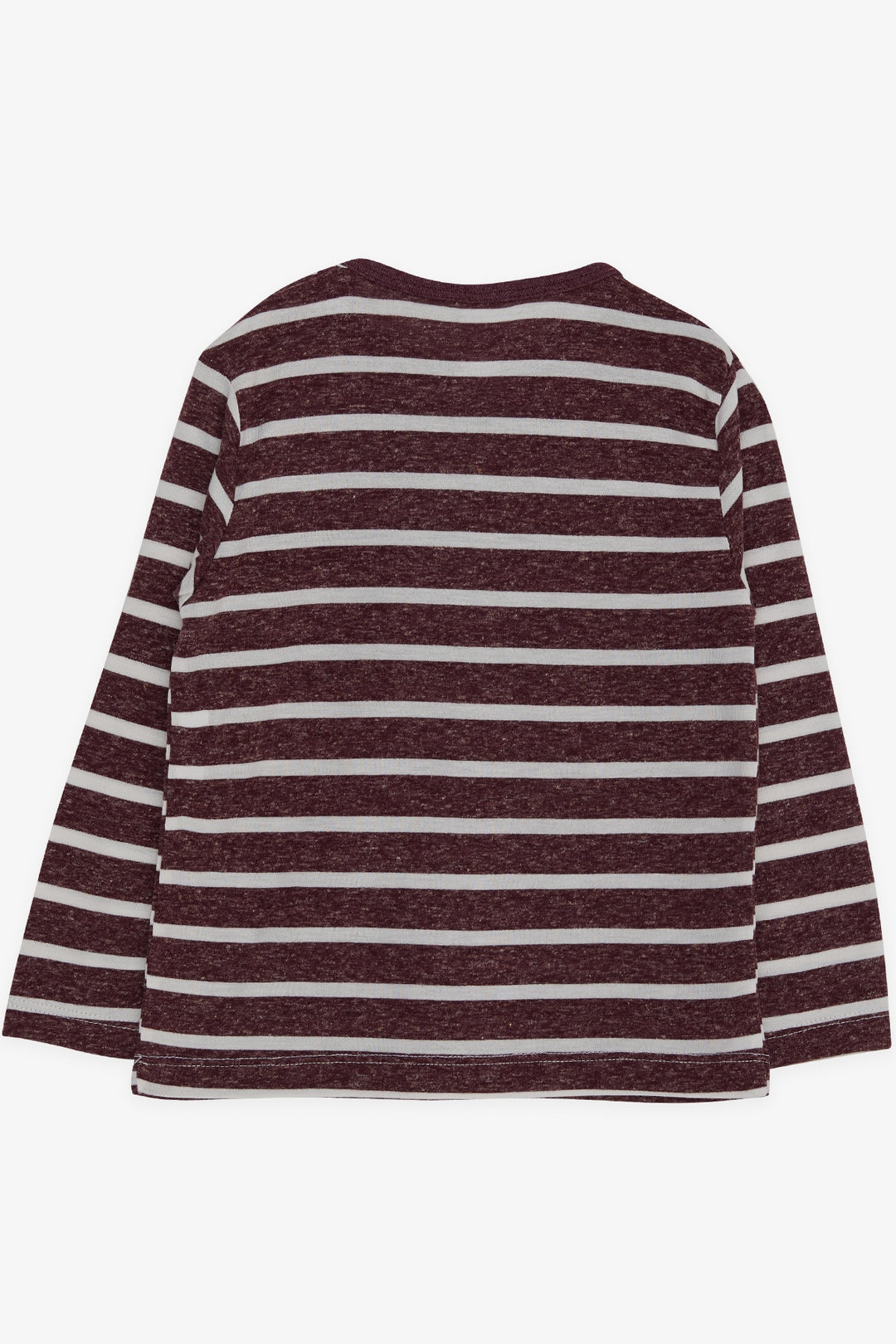 BRE Breeze Baby Boy Long Sleeve Striped T-Shirt 9 Months-3 Years, Purple - Cambridge