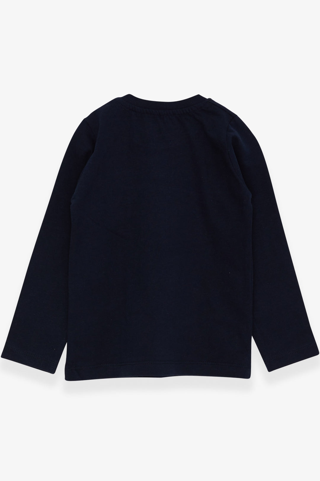 BRE Breeze Baby Boy Long Sleeve T-Shirt with Pocket 9 Months-3 Years, Navy Blue - Gllogovc