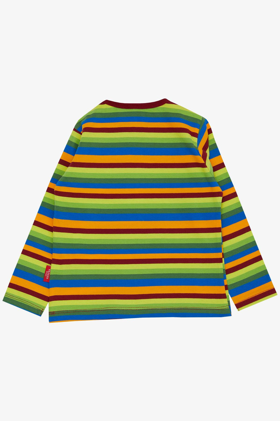 BRE Breeze Baby Boy Long Sleeve T-Shirt Striped Multicolored 9 Months-3 Years, Mixed Color - Franklin