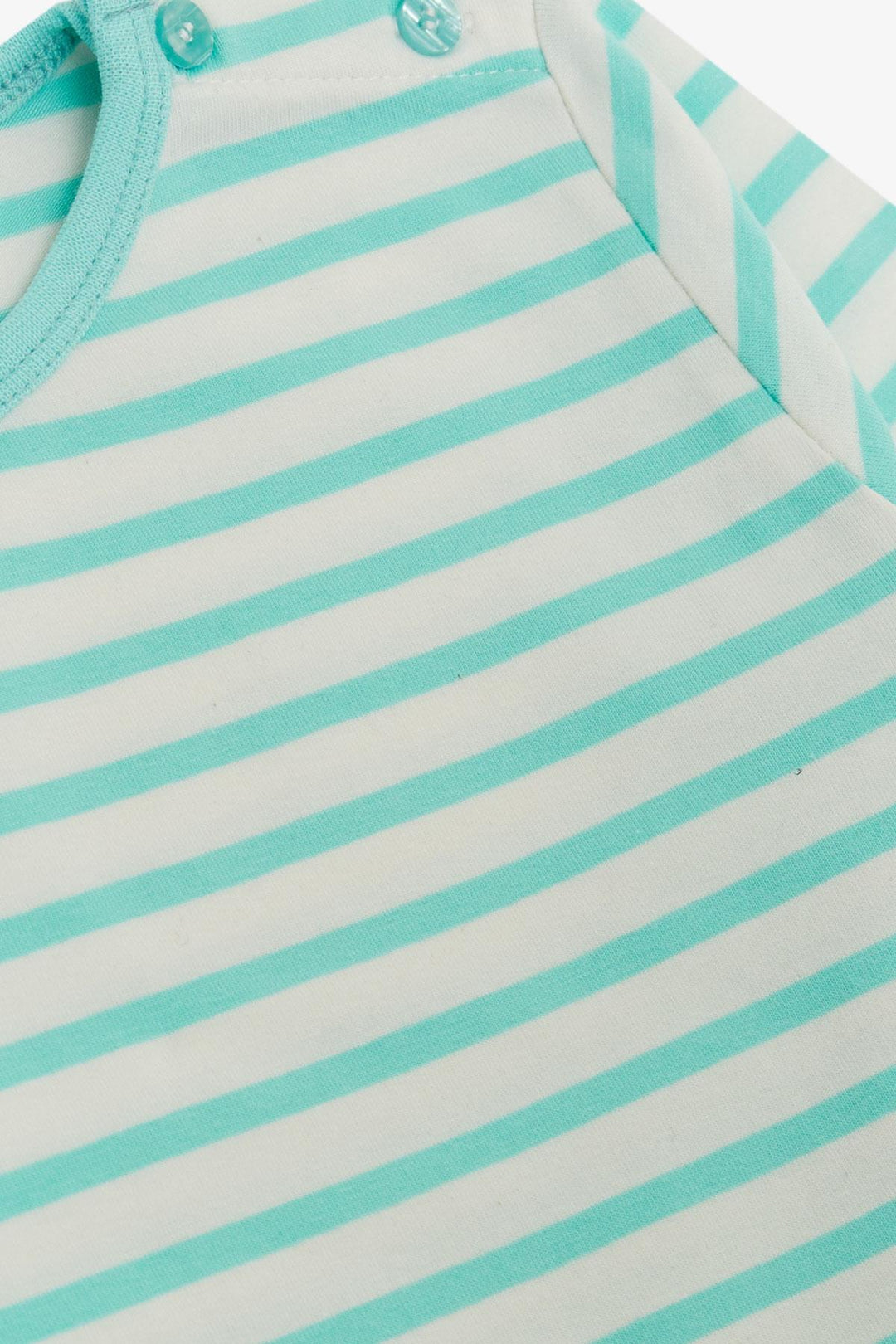 BRE Breeze Baby Boy Long Sleeve T-Shirt Striped 9 Months-3 Years, Aqua Green - Goslar