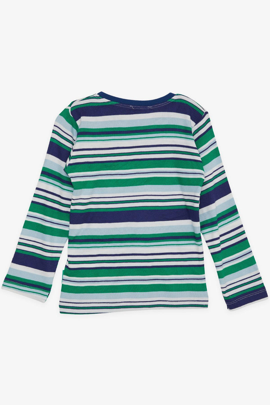 BRE Breeze Girls & Boys Baby Boy Long Sleeve T-Shirt Colorful Striped 9 Months-3 Years, Mixed Color - Ashburn