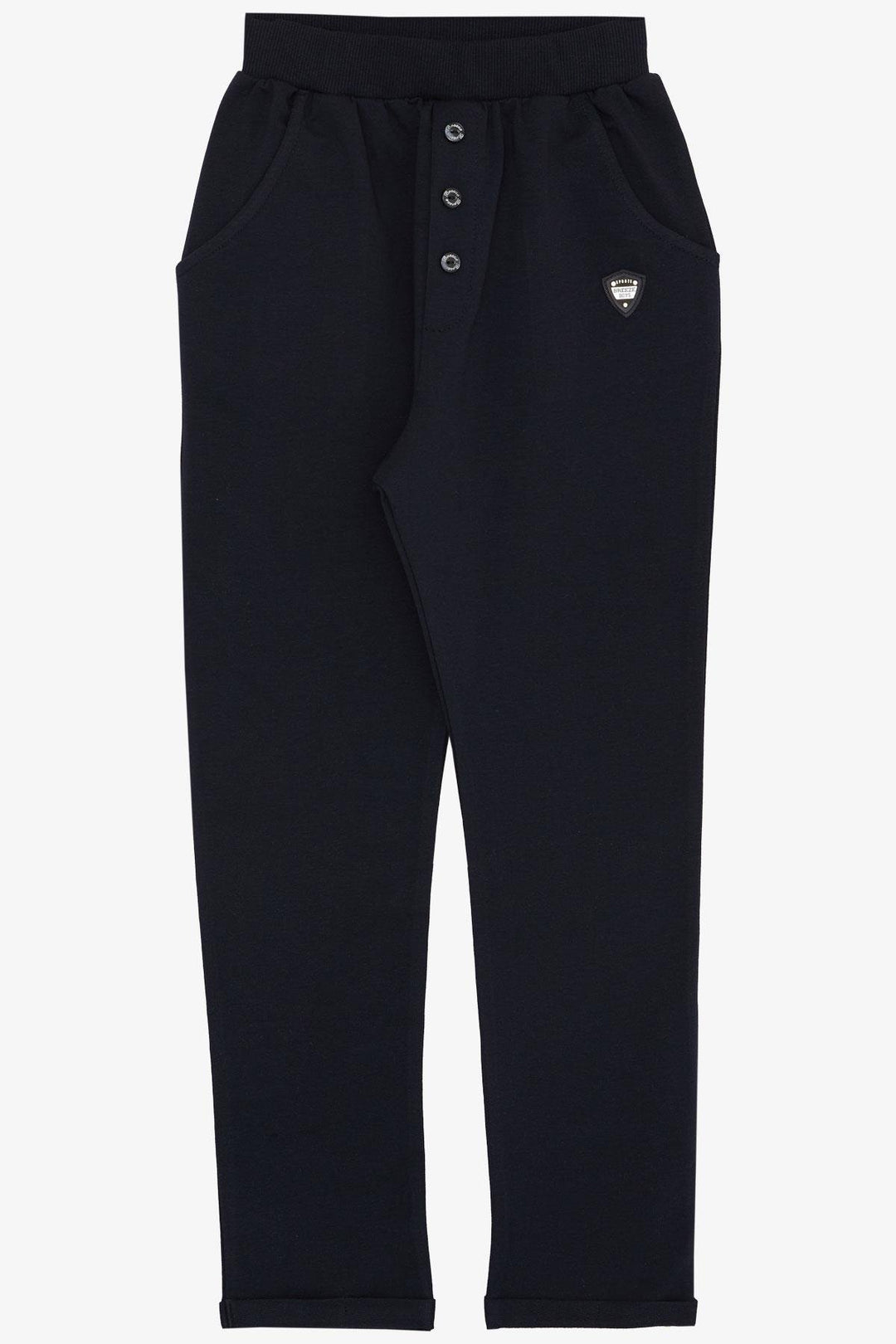 BRE Breeze Boy's Pants with Buttoned Accessory Pocket, Navy, 4-8 Years - Vénissieux