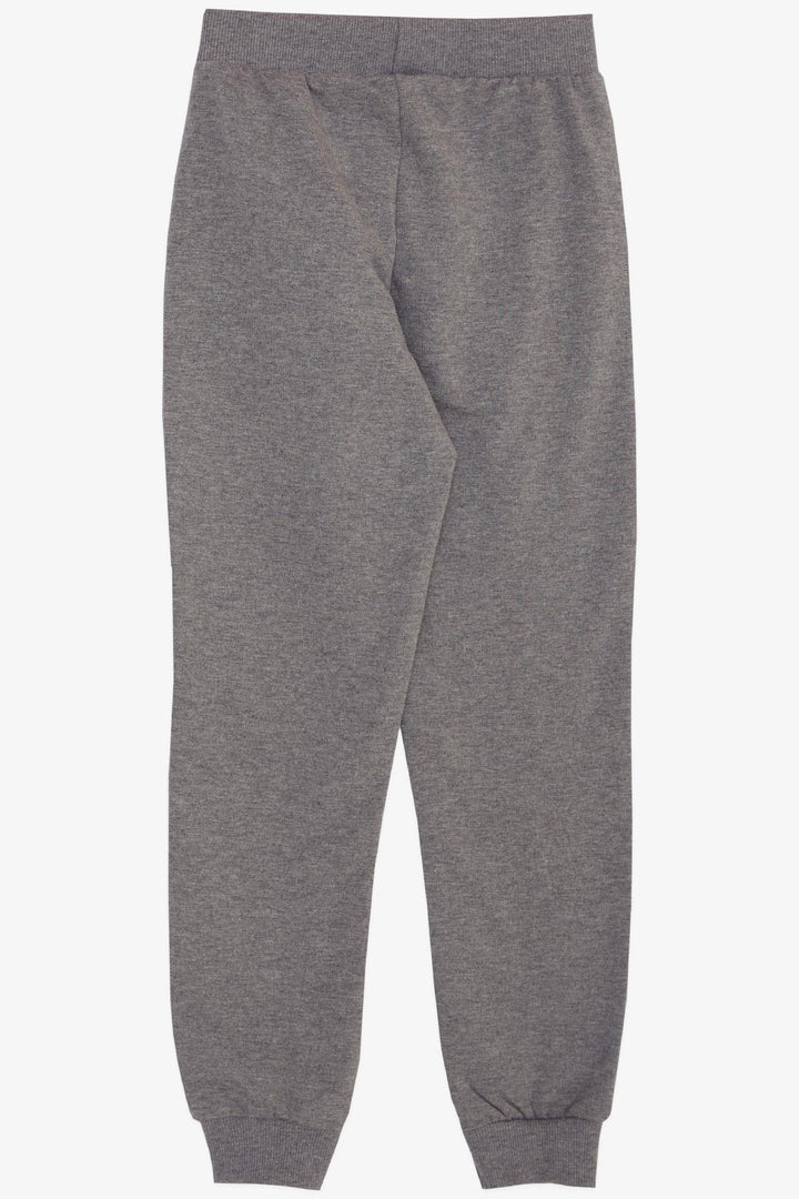 BRE Breeze Boy's Child Sweatpants with Printed Hem Pocket, Drawstring, and Accessory, 72 Years, Dark Grey Melange - Morristown