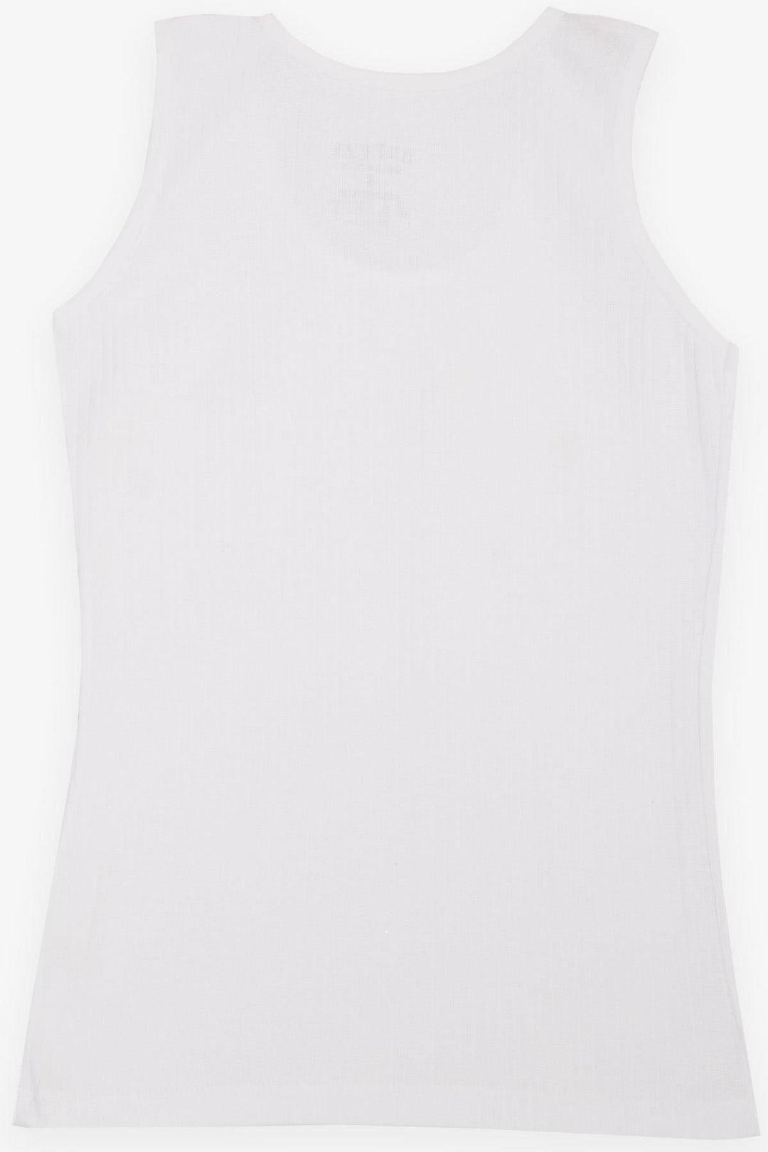 BRE Breeze Girls & Boys Boys' Tank Top Wide Strap Ribbed 31 Years, White - Chernihiv