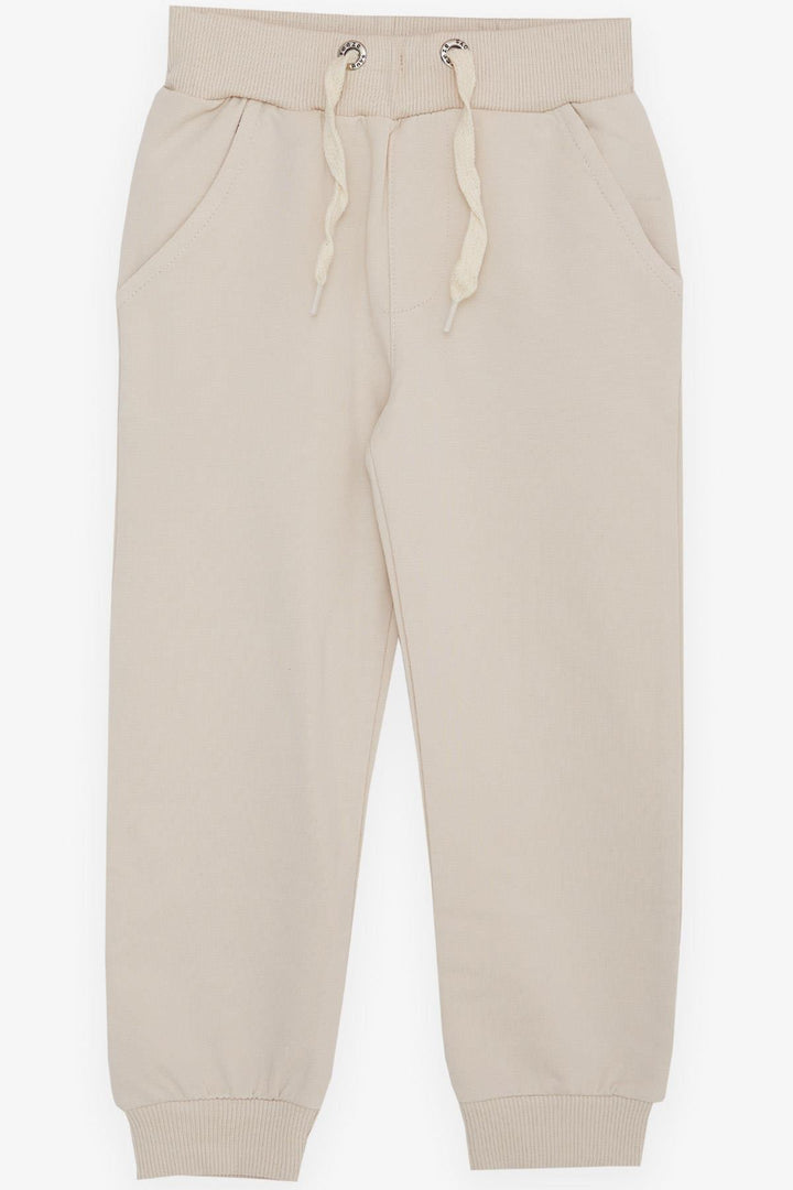 BRE Breeze Girls & Boys Boys' Sweatpants with Pockets, 3-8 Years, Beige - Cumbernauld