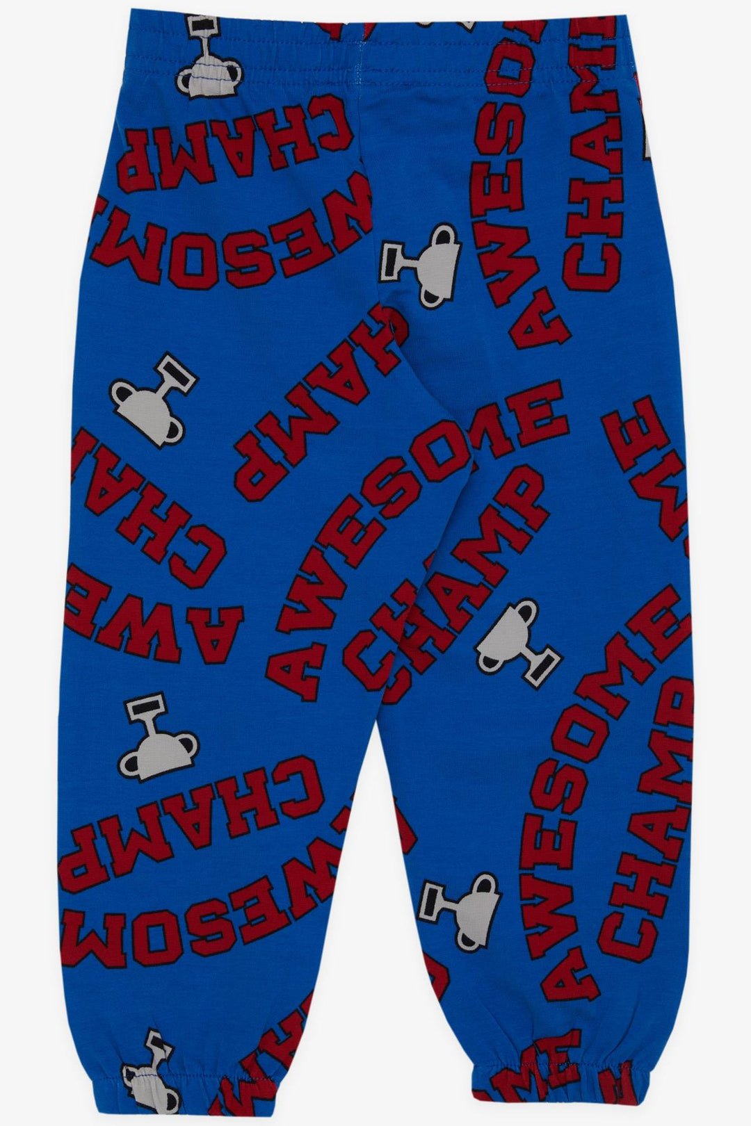 BRE Breeze Girls & Boys Boys' Sweatpants Champion Themed Cup Patterned 1-4 Years, Sky Blue - Alessandria