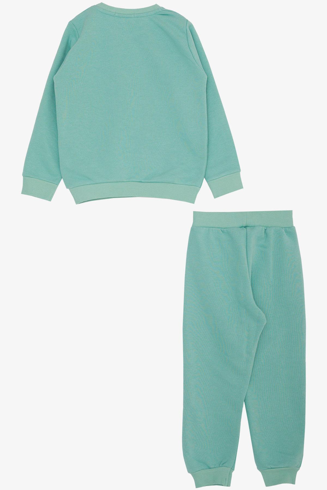 BRE Breeze Boys' Tracksuit Set 3D Printed Lettering 1.5-5 Years, Aqua Green - Staten Island