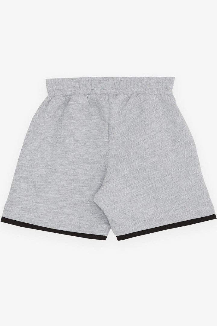 BRE Breeze Girls & Boys Boys' Shorts with Pockets, 3-7 Years, Grey Melange - Manzanillo