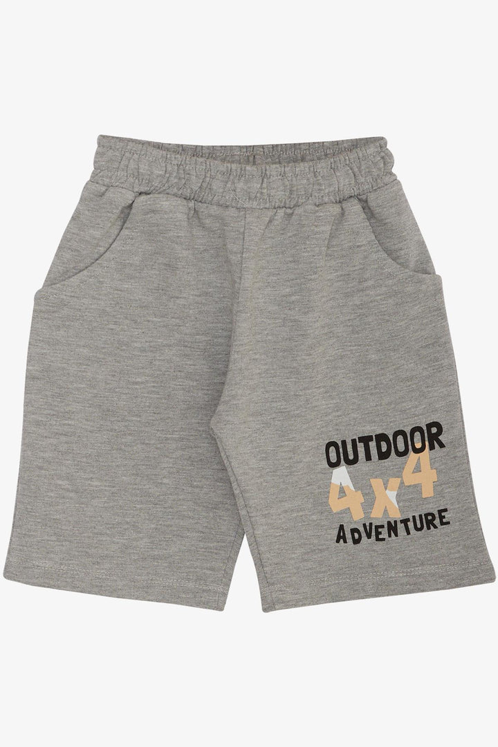 BRE Breeze Boys' Shorts Set Adventure Themed Car Printed 1.5-5 Years, Green - Rochester