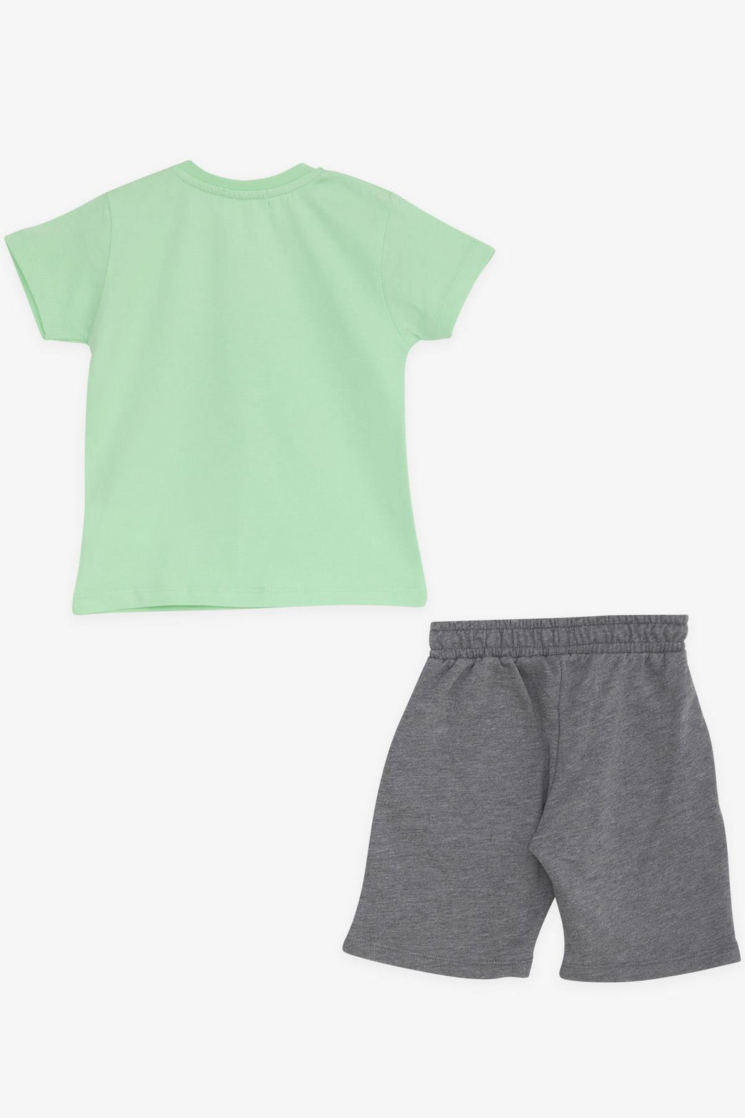 BRE Breeze Girls & Boys Boys' Shorts Set Antique Car Themed 1.5-5 Years, Pistachio Green - Basingstoke